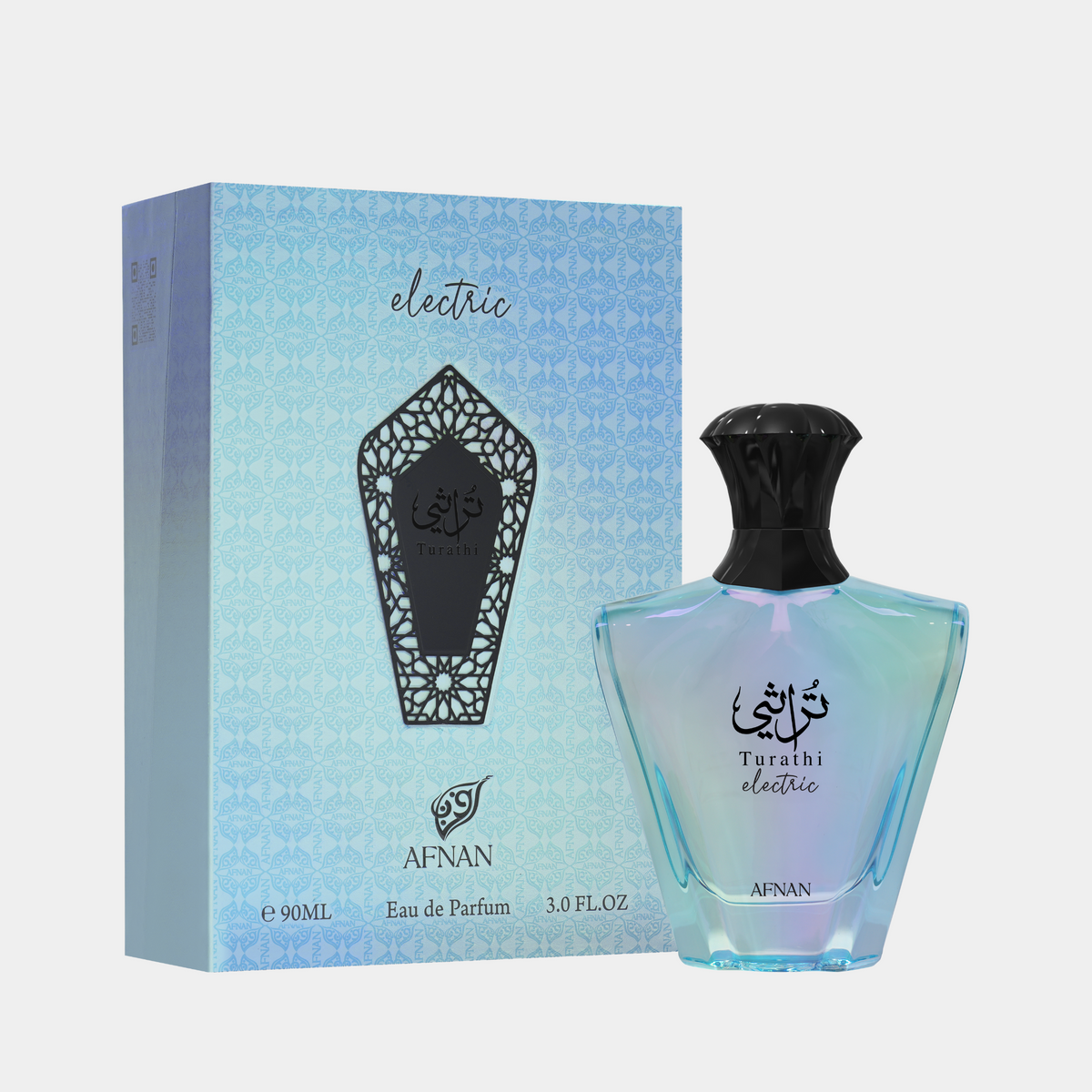 Afnan Turathi Electric 90ml Eau De Parfum For Men and Women